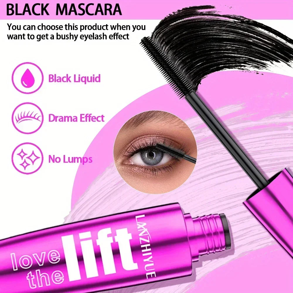 Curling Waterproof Mascara - No Smudge, No Run