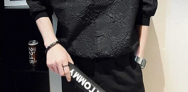 Latest Classy 2025 Men's White Half-Sleeve Shirt