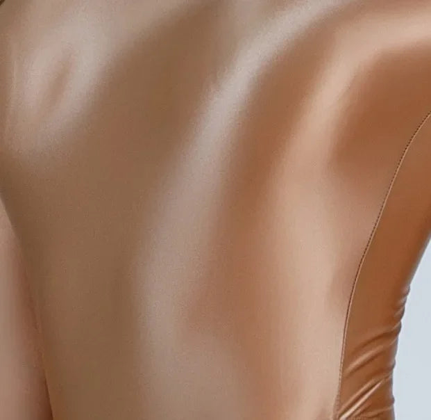 Women's Sexy Crop Top Bodycon Sports U-Neck