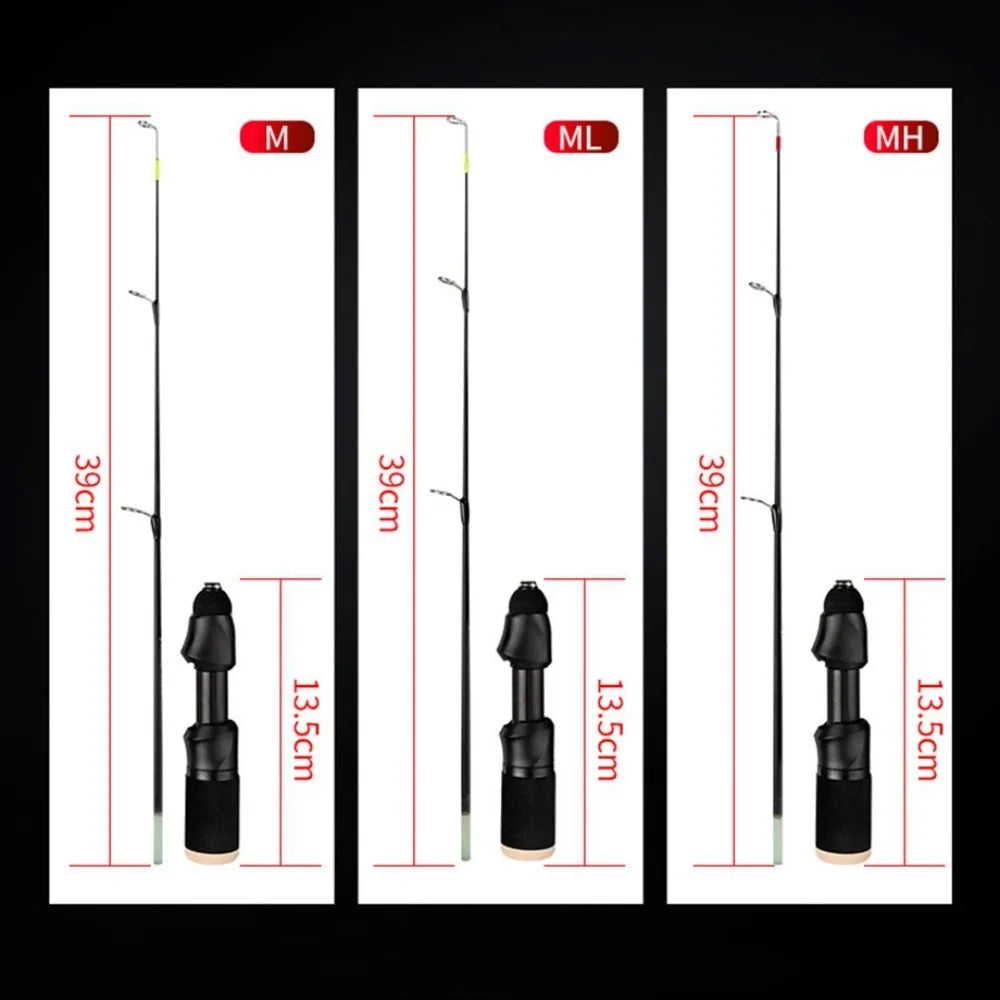 Cần Câu Cá Băng Rút Gọn 2024 - Carbon Tiện Dụng
