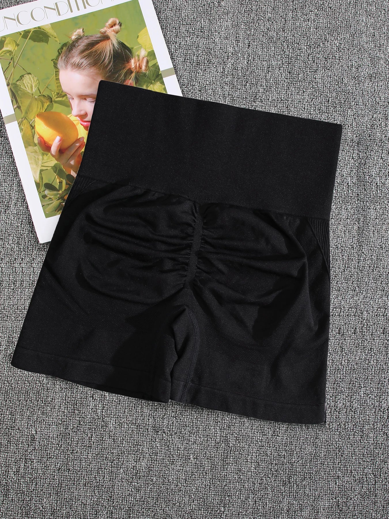 Women's Tie Dye High Waisted Sports Shorts