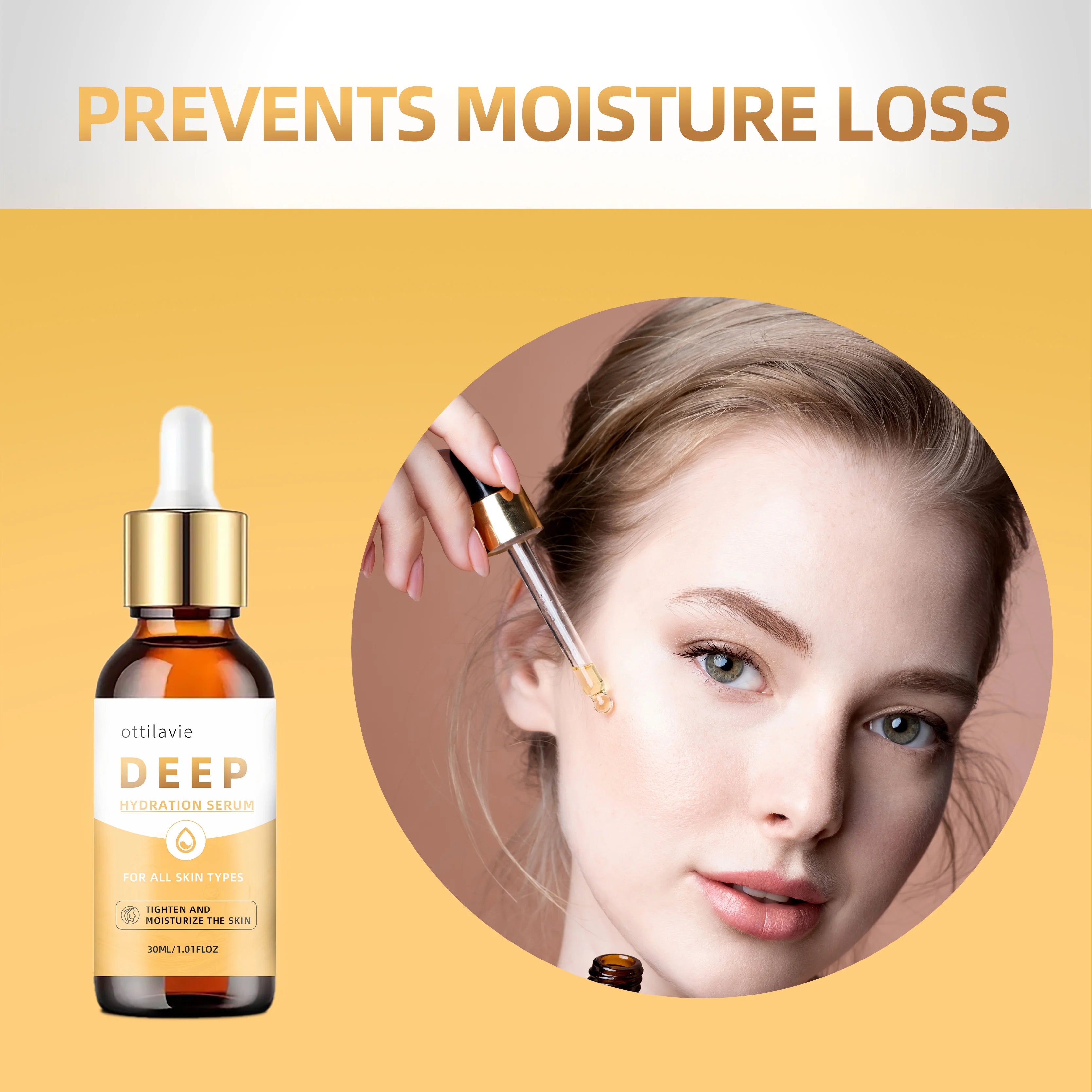 Deep Hydrating Serum with Retinol, Niacinamide & Hyaluronic Acid | For All Skin Types | Perfect for Gifting