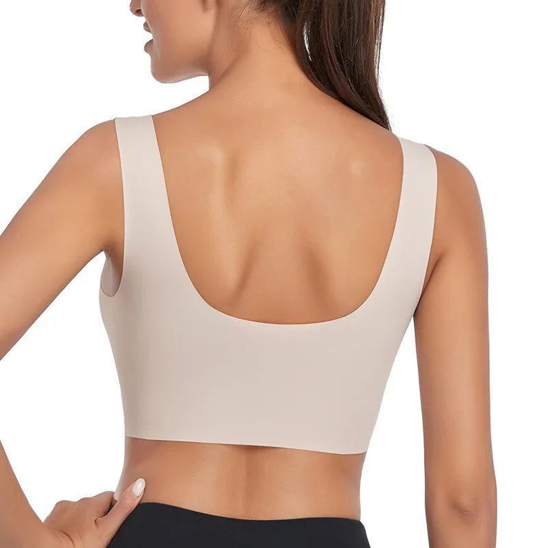 Women's Seamless Lace Push Up Plus Size Bra