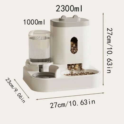Automatic Pet Feeder & Water Dispenser for Cats Dogs - Smart Food Feeding Station, Automatic Waterer, Pet Supplies - Daisan Mart