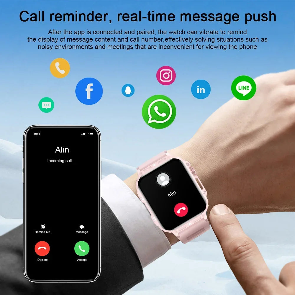 Đồng Hồ Thông Minh 2024 IP68 - Sức Khỏe & Thể Thao