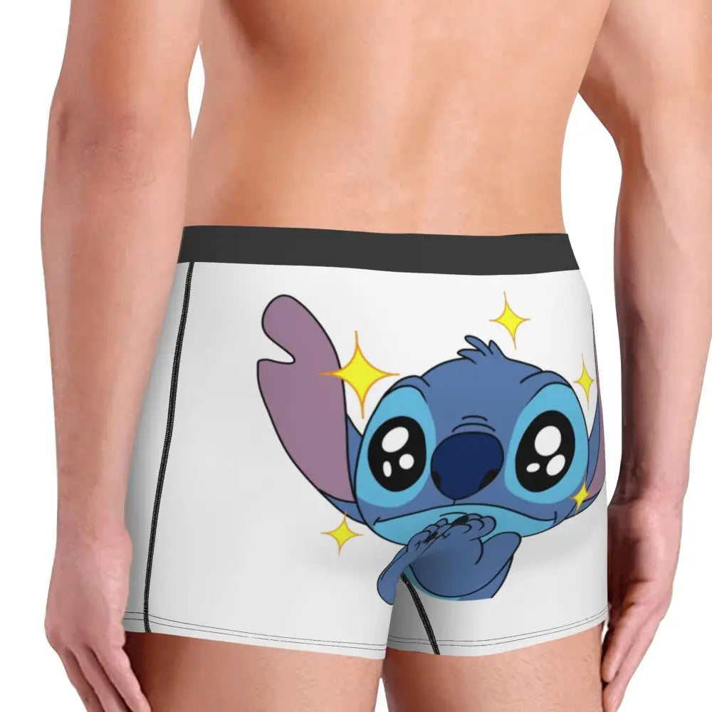 Quần Sịp Nam Lilo Stitch Thoải Mái Phong Cách Anime