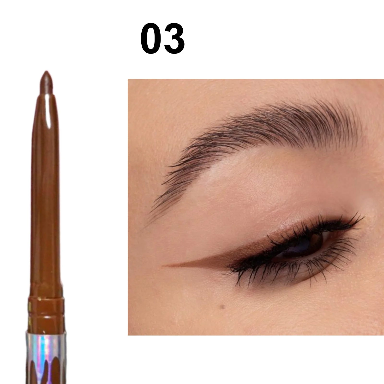 Matte Black Brown Super Smooth Gel Eyeliner
