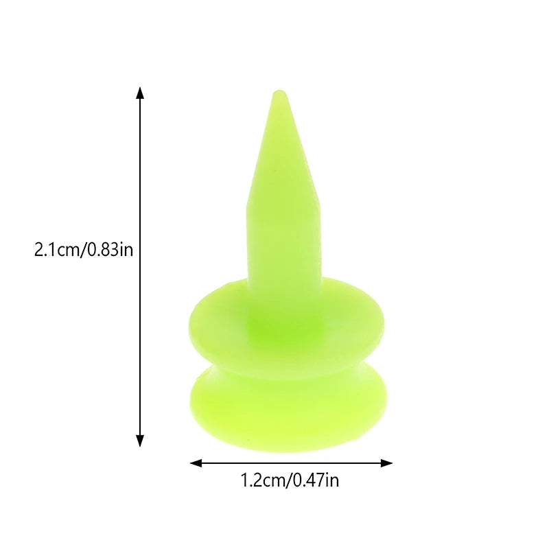 50 Professional Golf Stakes 25MM - Green Golf Accessories