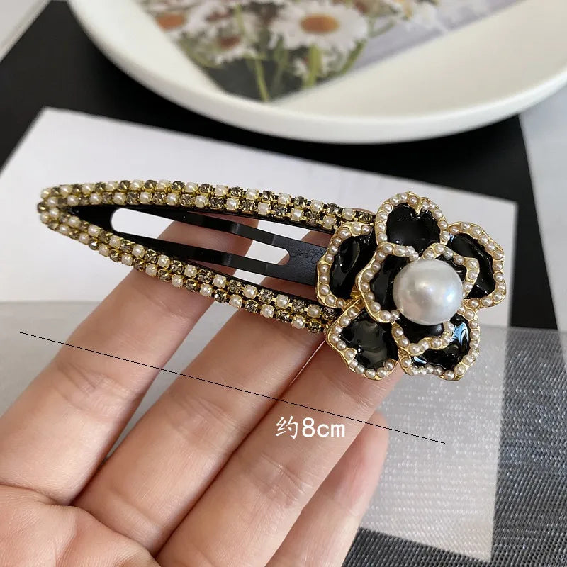 Cài Tóc Da Vintage Hàn 2025 - Phụ Kiện Sang Trọng - Daisan Mart
