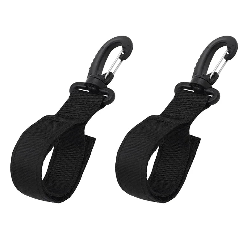 2 Pack Kayak Paddle Holder Webbing Clip for SUP Board Inflatable Boat