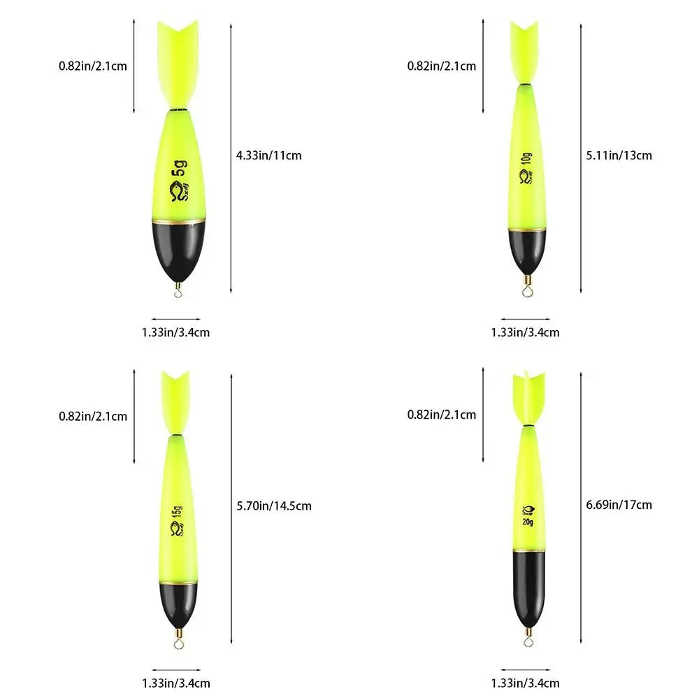 Phao Câu Cá Phát Sáng Ban Đêm ABS Đa Năng