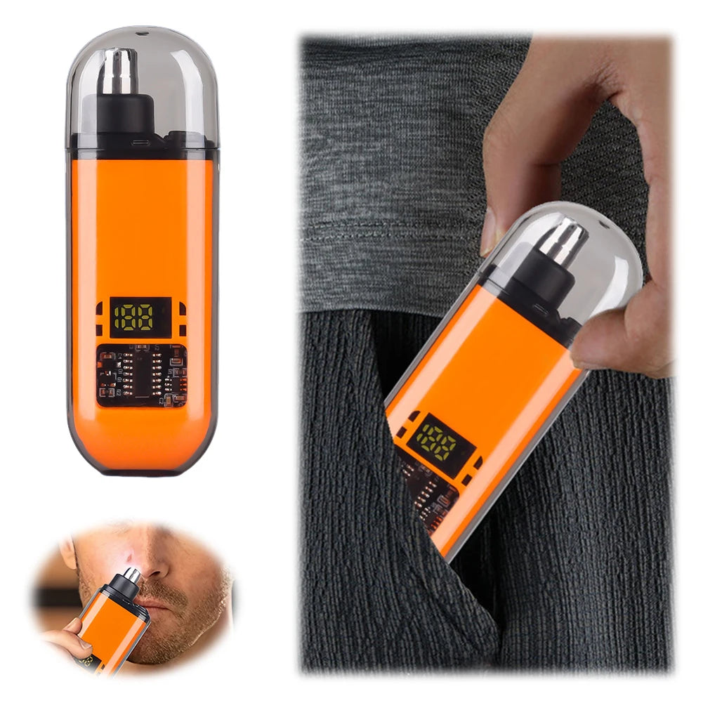 Tông Đơ Cắt Lông Mũi Tai Sạc USB Tiện Lợi Cho Nam