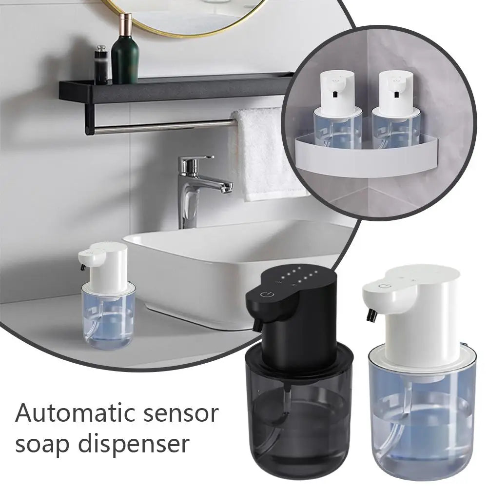 Máy xịt xà phòng tự động 400ml - 4 tốc độ, sạc USB - Daisan Mart