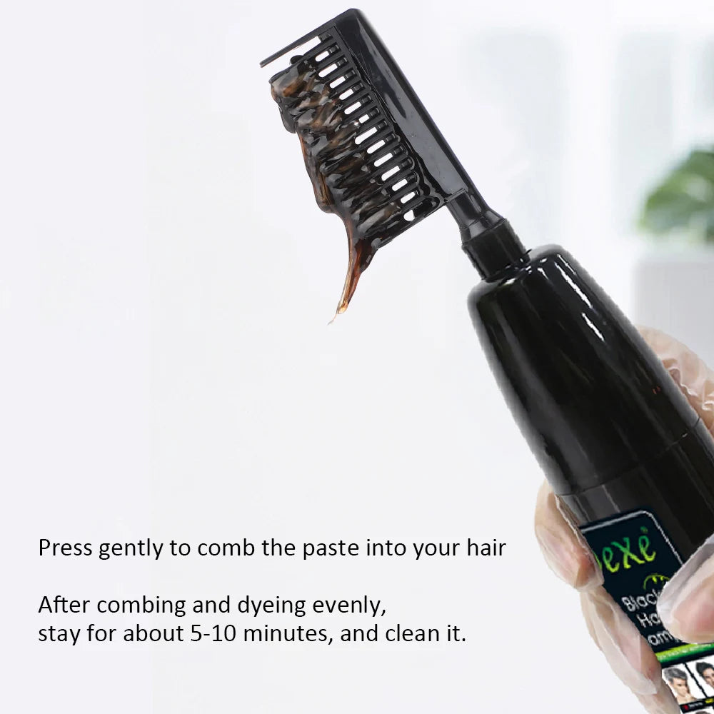 Herbal Black Hair Dye - Black Hair Shampoo 200/400ml