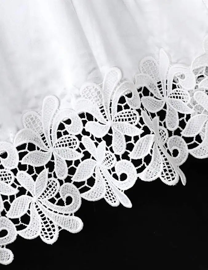 Áo choàng cô dâu lụa ren kèm đai Bride thêu sang trọng