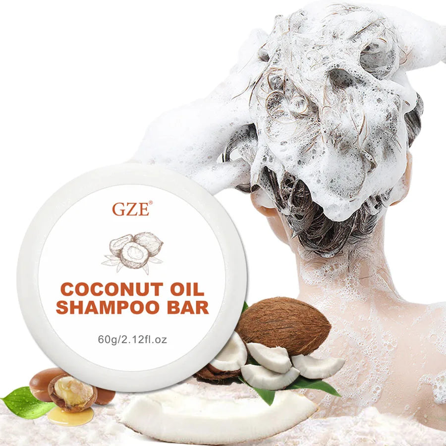GZE Coconut Oil Moisturizing Soap - Safe for Colored Hair