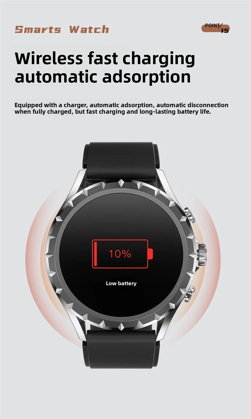 Đồng Hồ Thông Minh 1.45 Thể Thao, Gọi Bluetooth, NFC