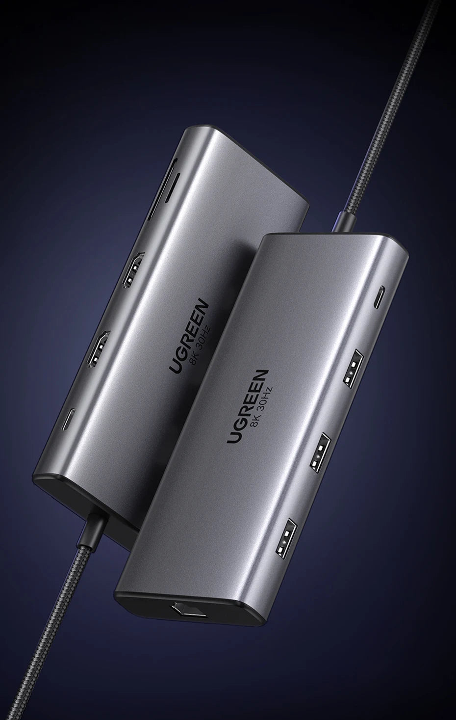 UGREEN HUB Đa Năng 10in1 USB-C 8K cho MacBook