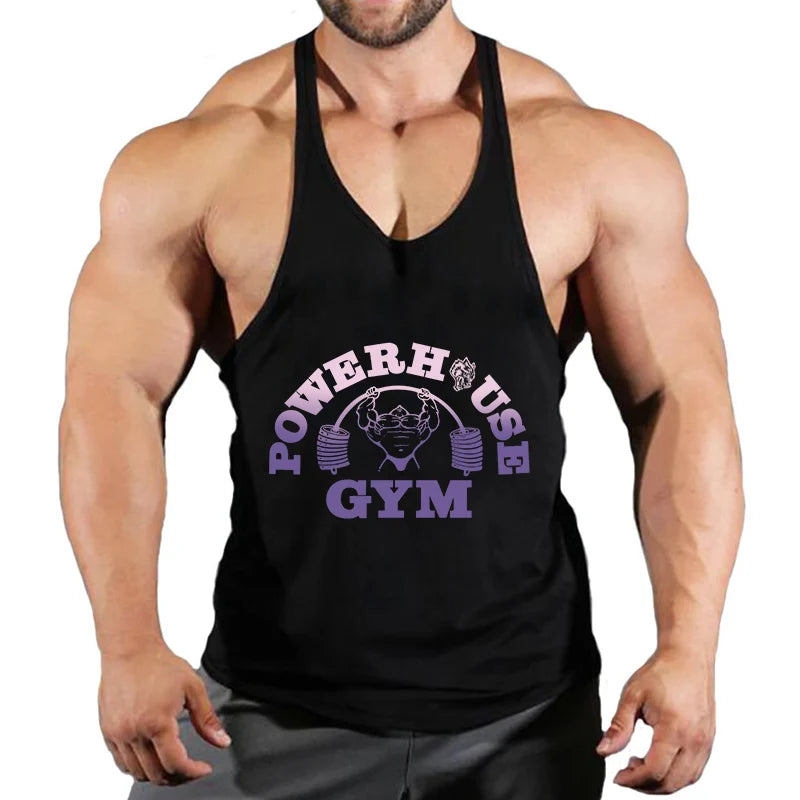 Áo Ba Lỗ Gym Nam Cotton Siêu Co Giãn Powerhouse - Daisan Mart