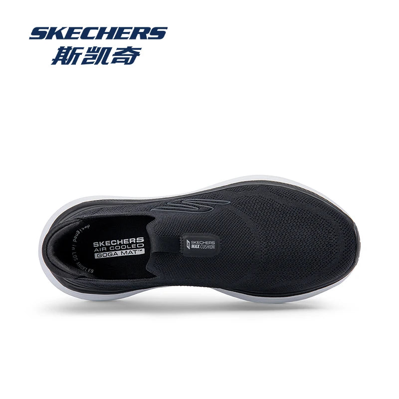 Skechers Men's Running Shoes Cushioning No Laces