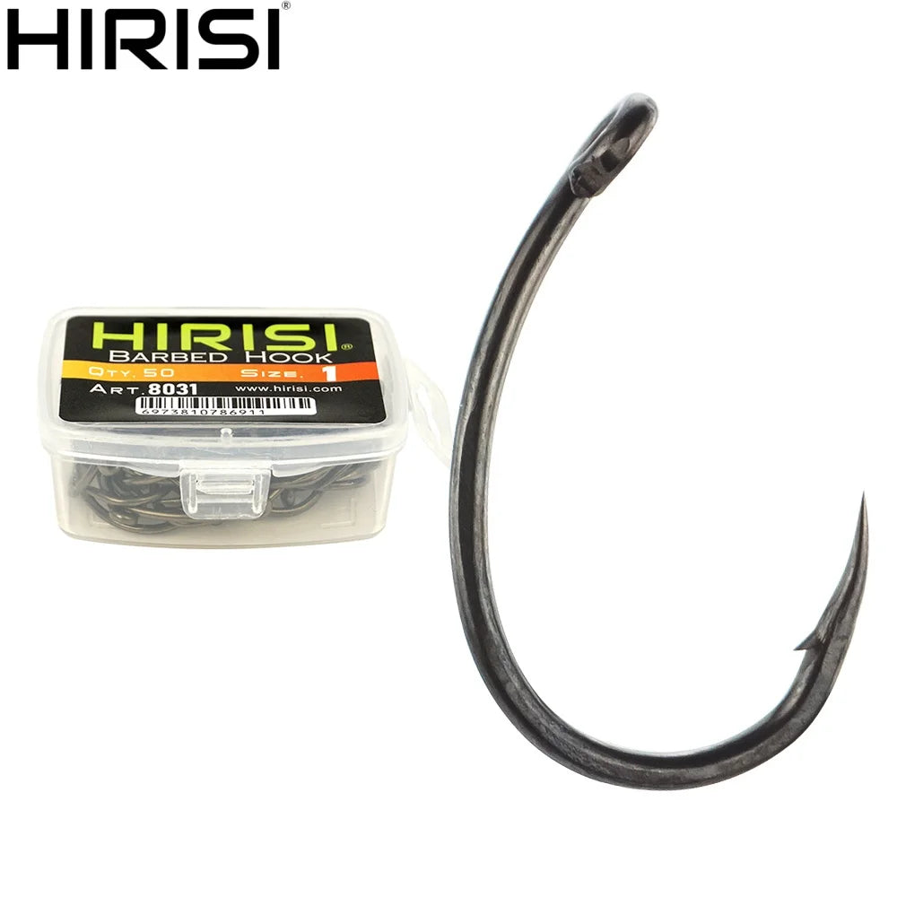 Móc Câu PTFE Hirisi 100 Chiếc Thép Carbon Siêu Bền
