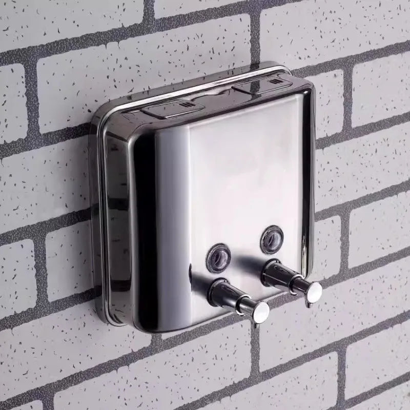 Bình Xà Phòng Treo Tường Inox Vàng Sang Trọng 304 - Daisan Mart