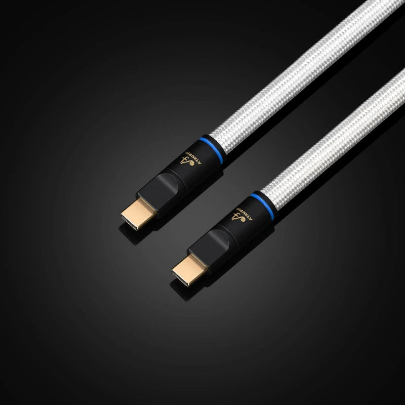 Hifi Upgrade USB Audio Cable Type A to Type B, A-C,C-B, C-C USB Cable OCC Shielded Audio Cable for DAC