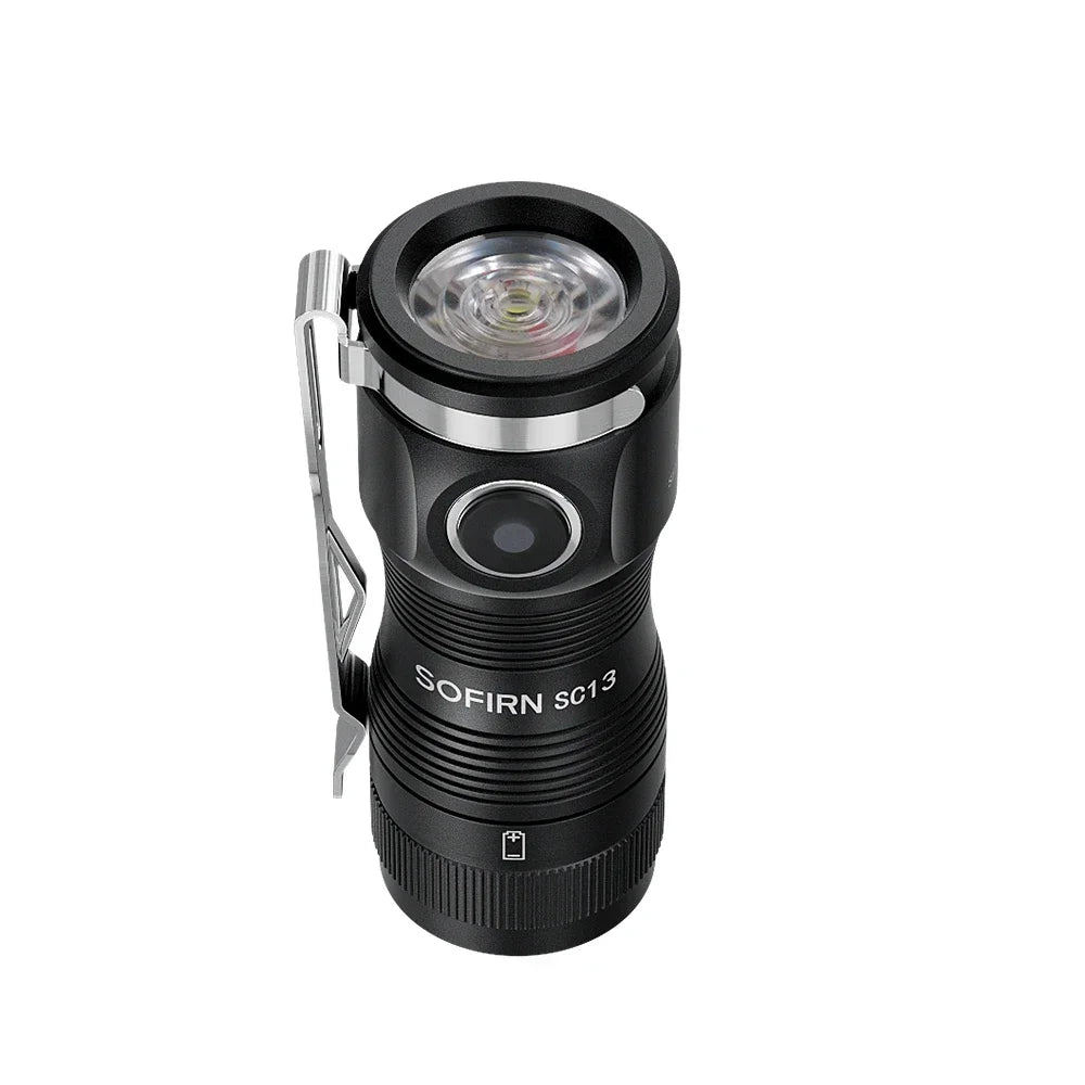 Đèn Pin Mini Sofirn SC13 1300lm Sạc, Nam Châm, Keychain - Daisan Mart