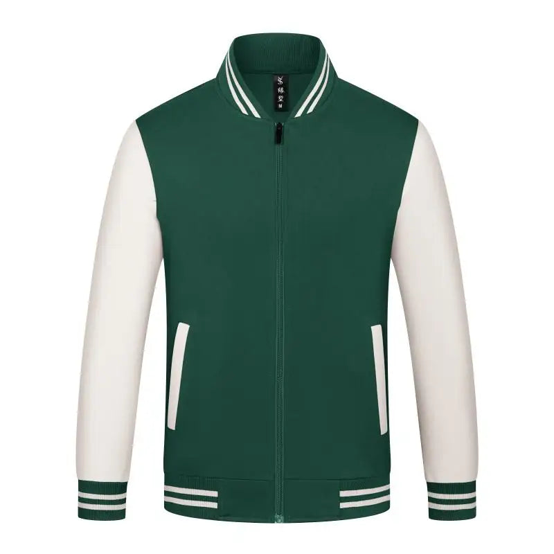 Unisex Sports Bomber Jacket Large Size 4XL