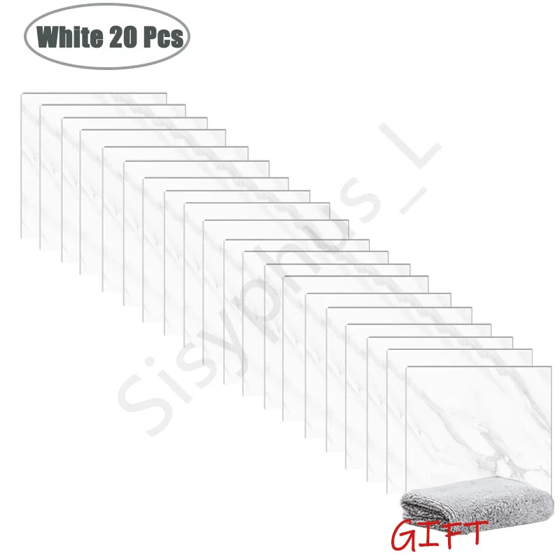 Miếng Dán Tường Vân Đá PVC Chống Nước 10-50 Miếng - Daisan Mart