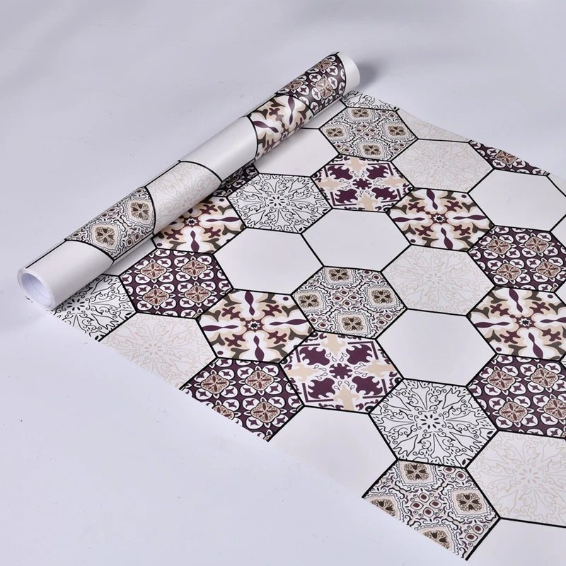 Sticker Chống Trượt Chống Thấm Dầu Nhà Bếp PVC 5M