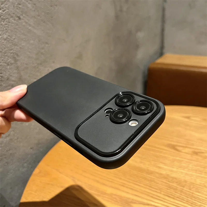 Ốp Lưng Silicon Siêu Mỏng Cao Cấp iPhone Vẽ Sọc Matte