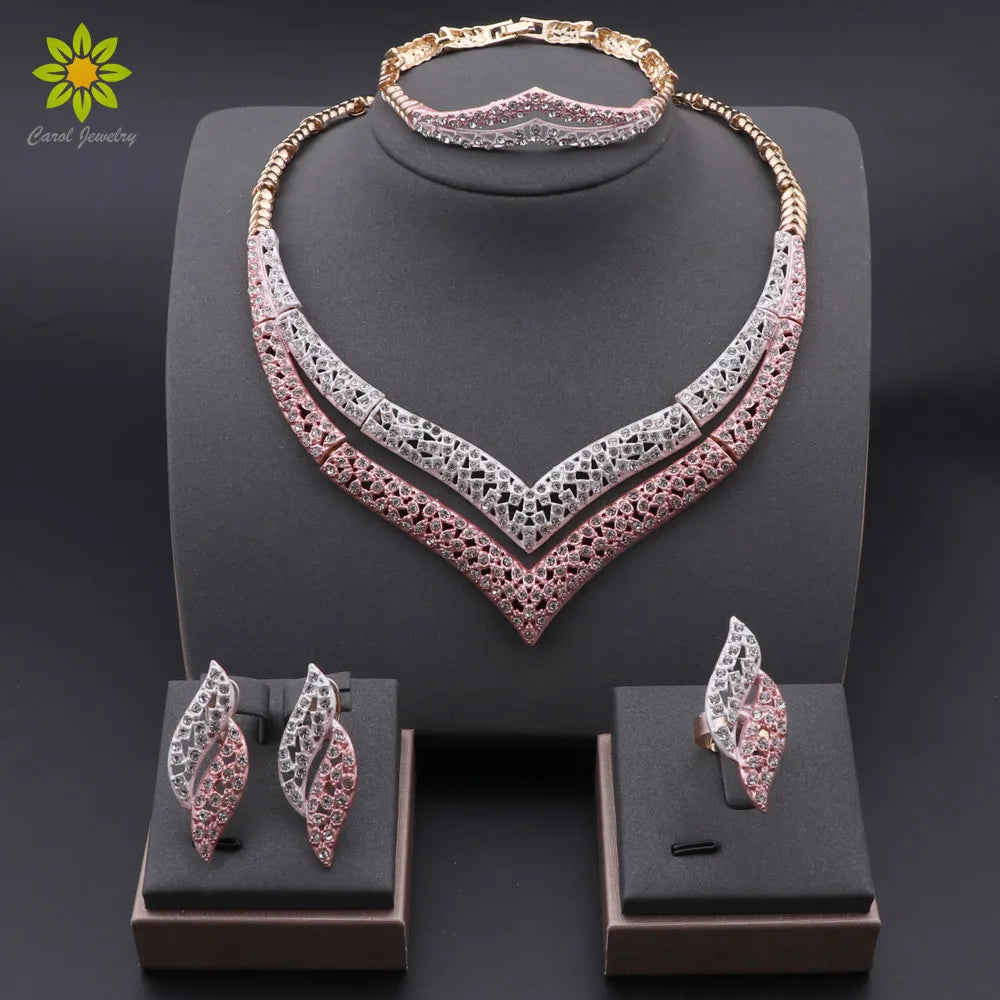 Dubai Gold Jewelry Set - Classy &amp; Luxurious