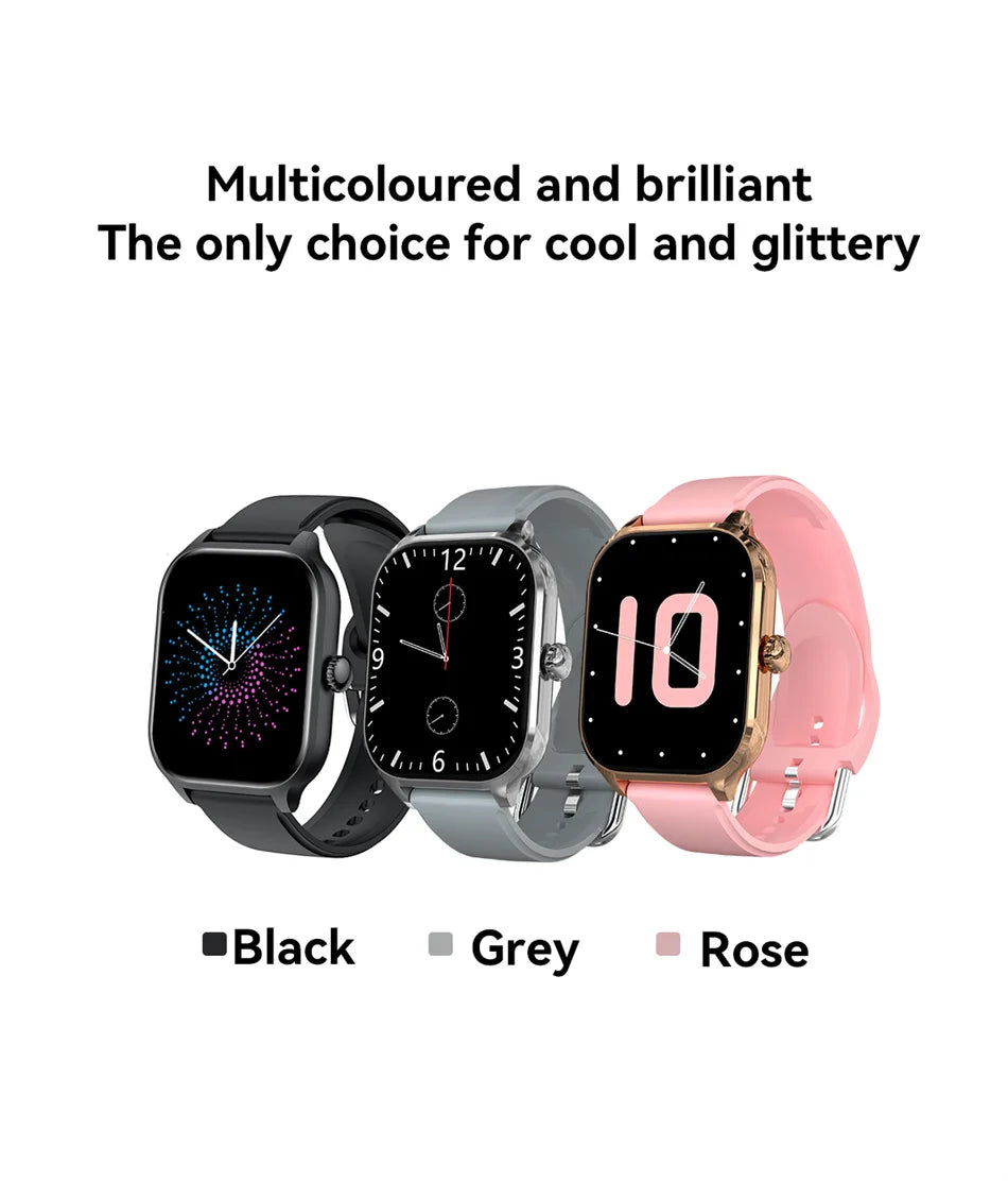 Đồng hồ thông minh 2025 AMOLED 2.01 Thời trang đôi