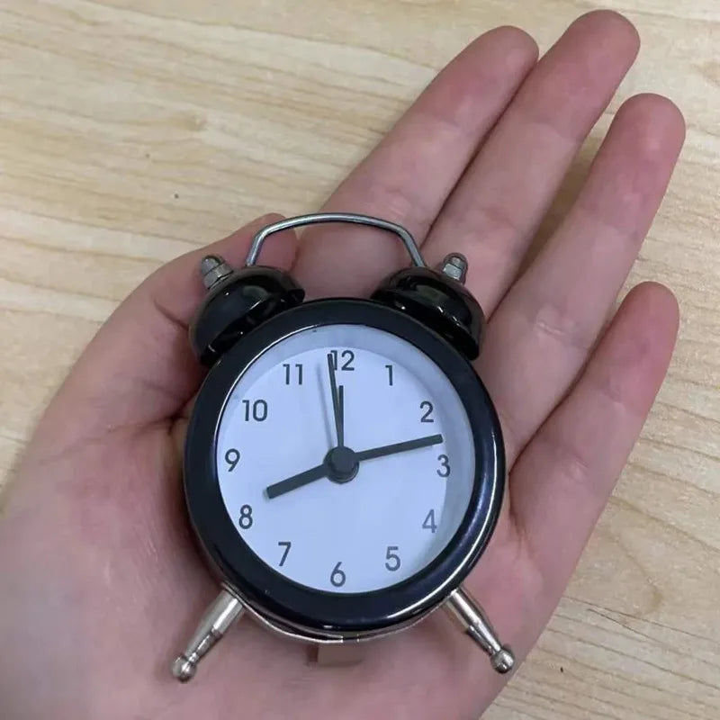 Đồng Hồ Báo Thức Đôi Chuông Im Lặng Phong Cách