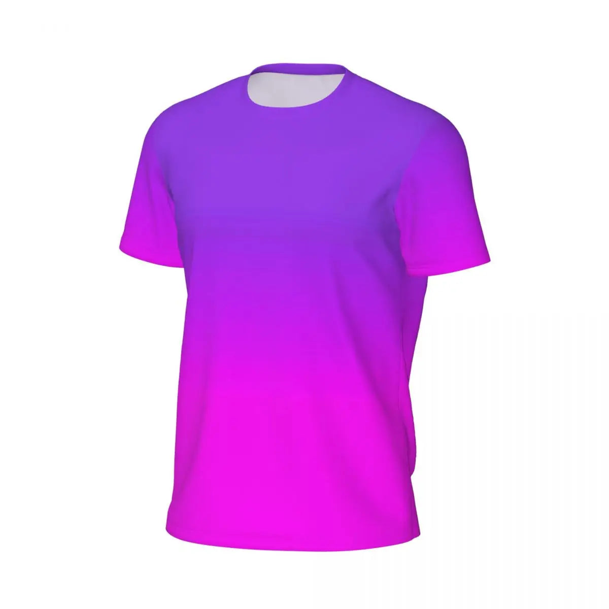 Men's Purple Pink Ombre T-Shirt Summer Fashion Stylish