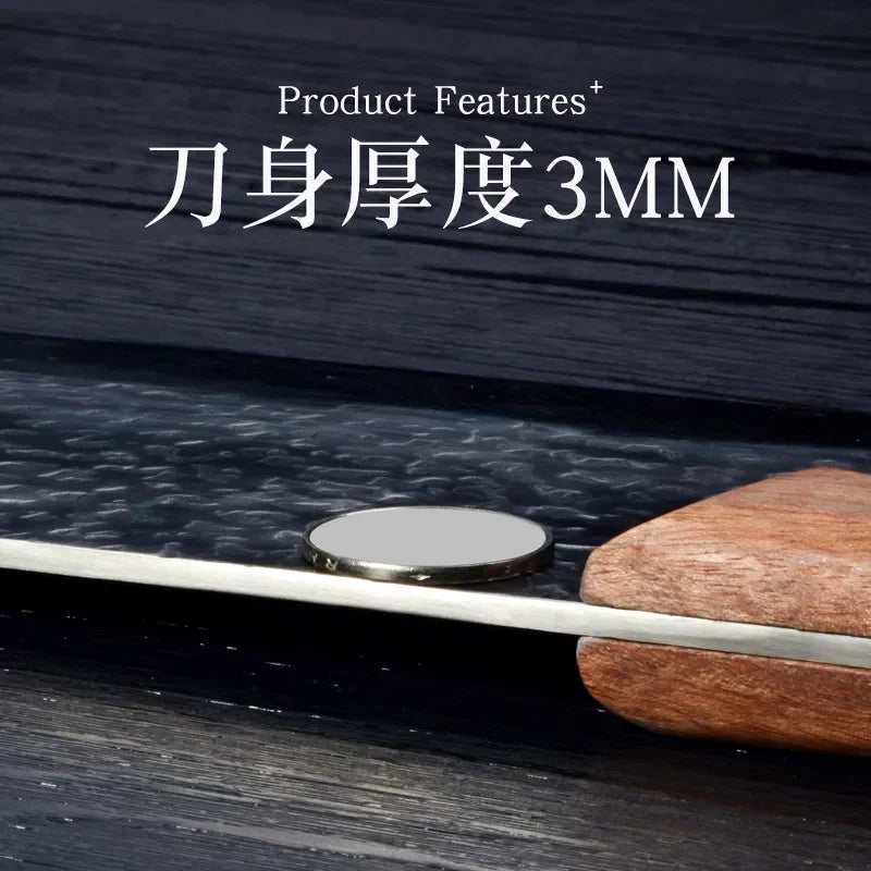 Hand Forged Sharp Stainless Steel Kitchen Knife 5Cr15mov