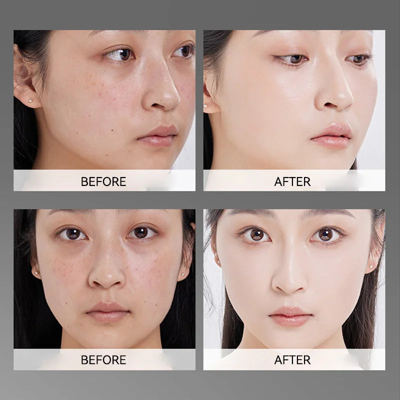 Kem Nền Dưỡng Ẩm Tự Nhiên 2 Đầu Xoay Kèm Cọ Chống Nước