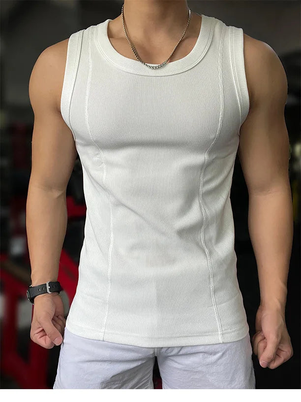 Men's Gym Tank Top Stretchy and Cool Summer 2025