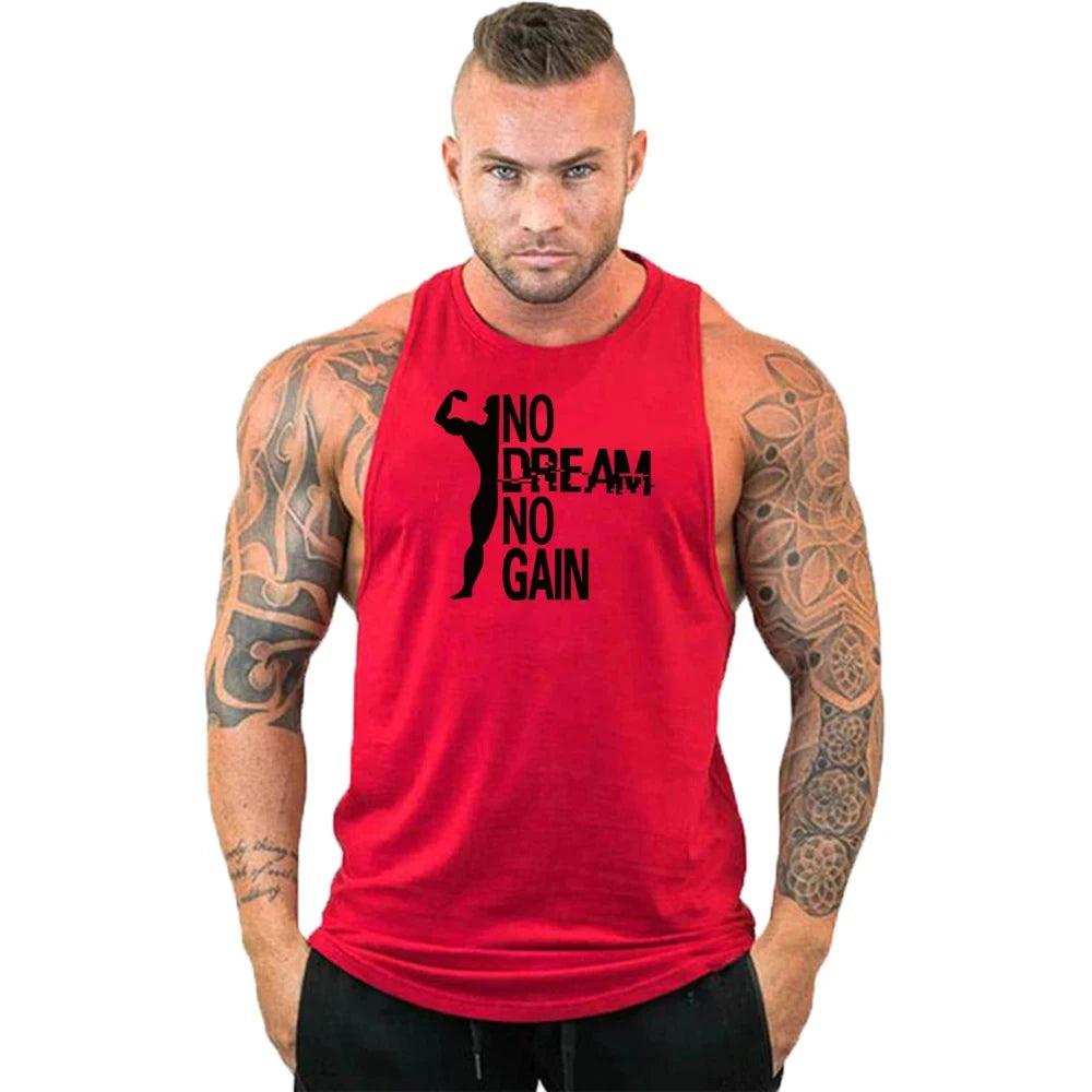Men's Gym Shirt - Muscle Bodybuilding Tanktop
