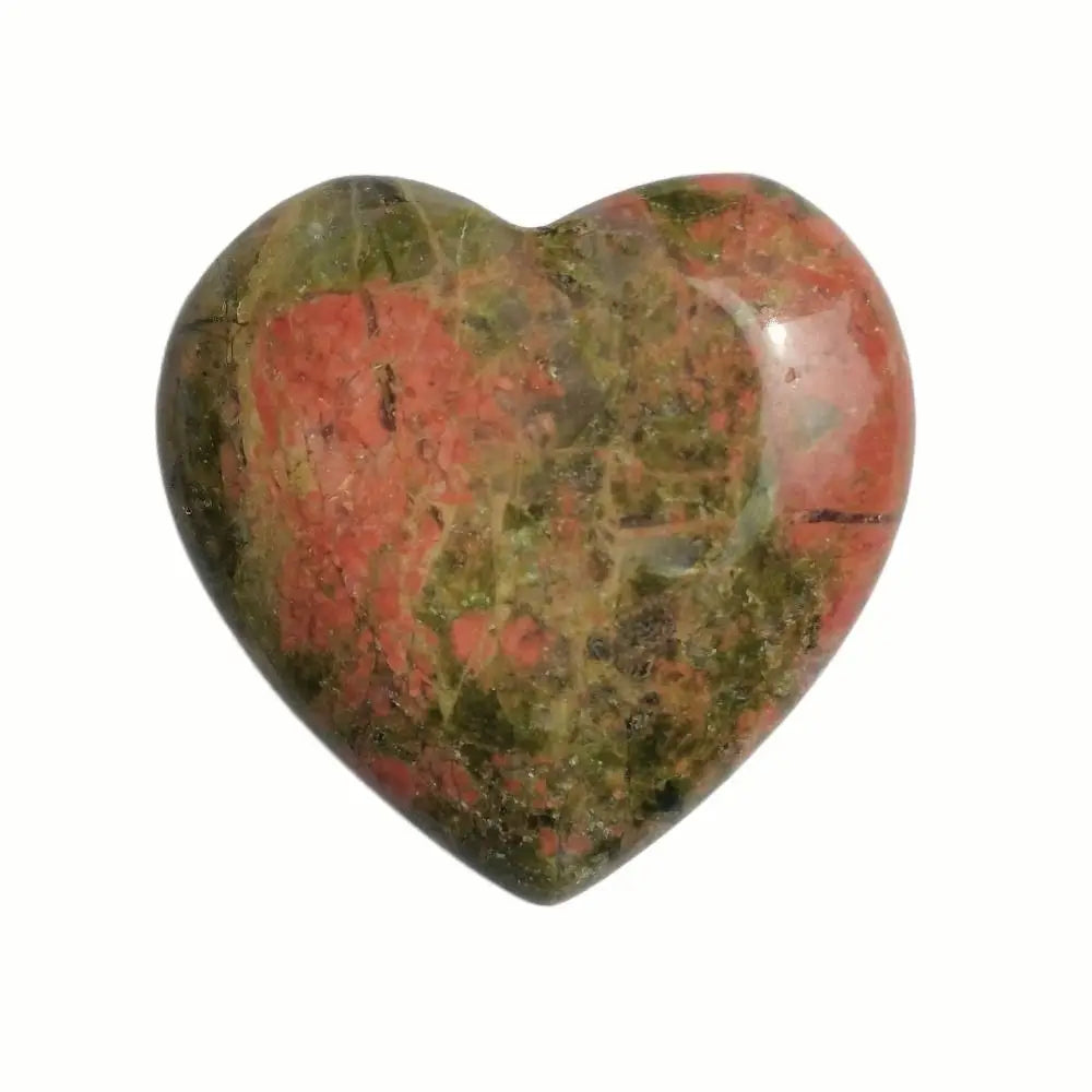 20mm Natural Heart Shaped Quartz Stone Decoration