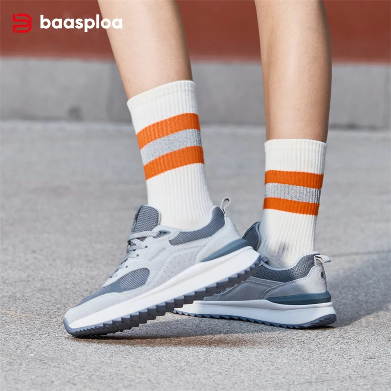 Baasploa Women's Sports Shoes, Light, Soft, Breathable, Fashionable