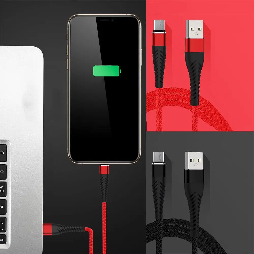 Fast Charging Cable 1M 2M 3M USB Type-C &amp; Micro USB