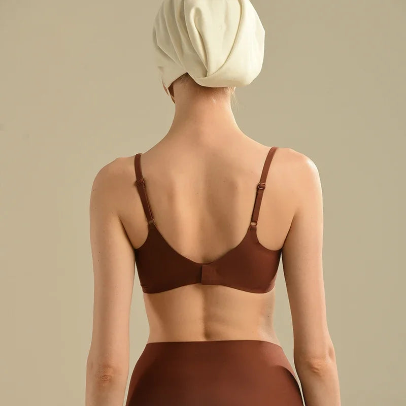 SUJIIN Ultra Thin Women's Underwire Push-Up Bra