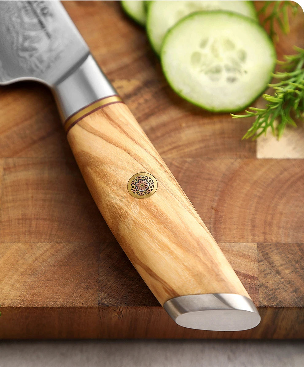 XINZUO 5" inch Utility Knife Kitchen Knives Japanese 73-layer Powder Steel Core Damascus Steel 62-64 HRC Vegetable Peeling Knife