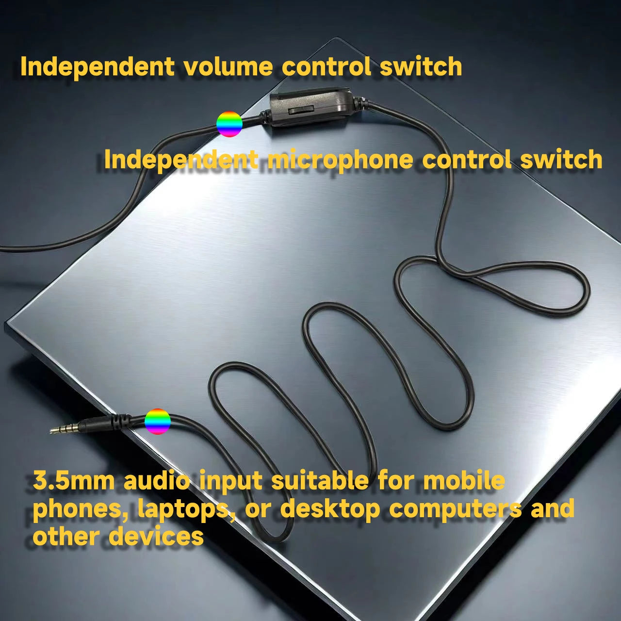 Multi-purpose H4 headset: Game, study, music, meeting, gift giving