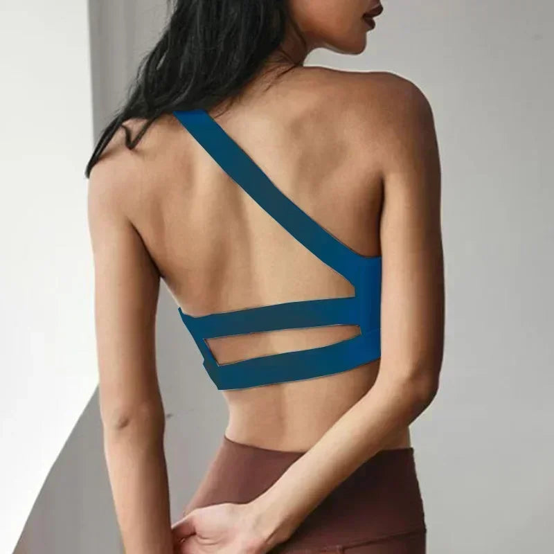 Cloud Hide Sexy Backless Women's Sports Bra for Gym Yoga