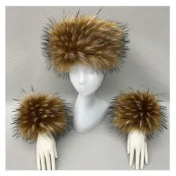 Natural Feather Sleeve Cuffs Gloves Party Cosplay Lace Wrist Cuffs Fur Sleeve Furry Accessories Carnival Stage Show Costume - Daisan Mart