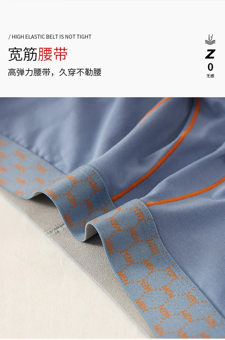 Quần lót nam thể thao cotton phối màu 2412