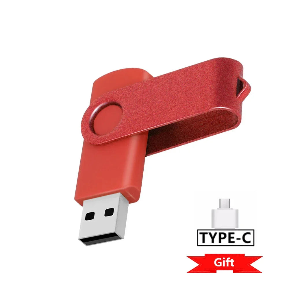 USB 2.0 Tốc Độ Cao - Bút Lưu Trữ 8GB-64GB Kèm Adapter